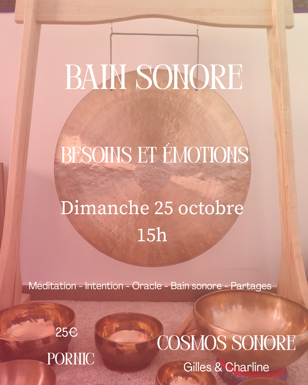 sonothérapie bain sonore pornic bol tibétains