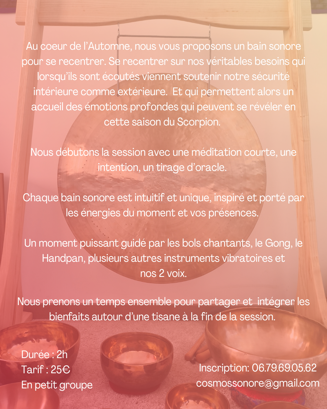 sonothérapie bain sonore pornic bol tibétains